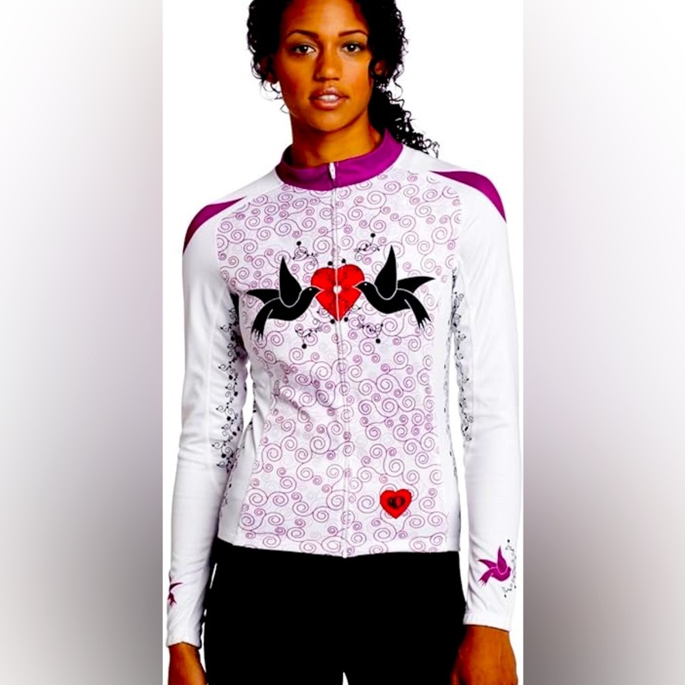 Pearl Izumi Women's Elite Thermal LTD Bird Jersey Cycling 🚲
